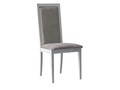 ELITE BIANCO Стул ROMA STRIPE, ткань SCARLET 04