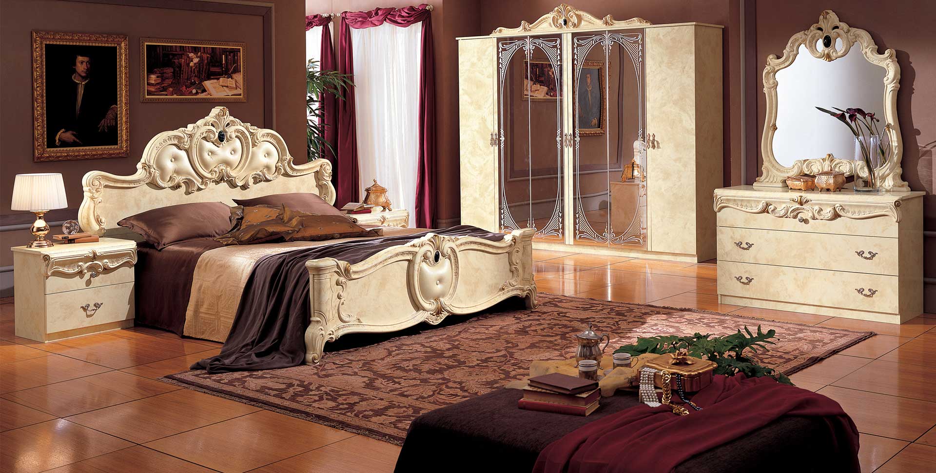 Спальня Barocco Ivory
