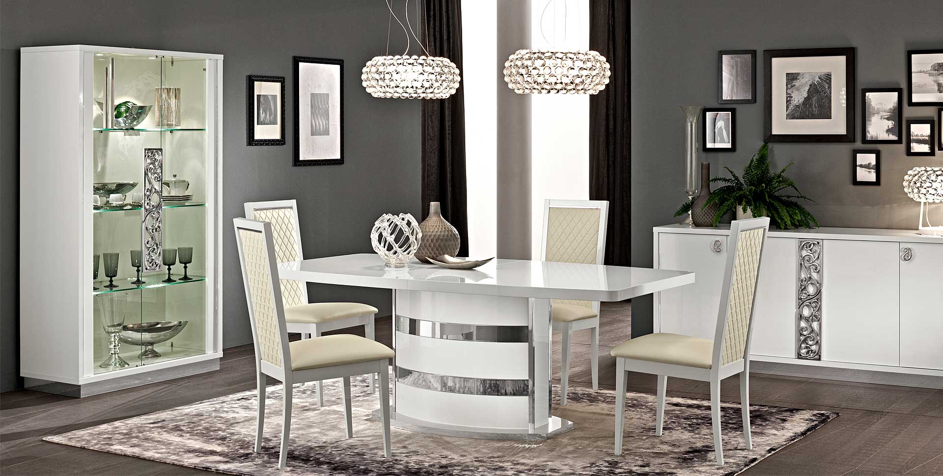 Гостиная Roma White